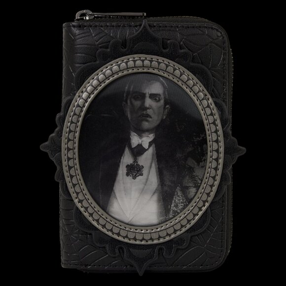 Loungefly Universal Monsters Wallet Lenticular Characters Zip Around New - Picture 2 of 6